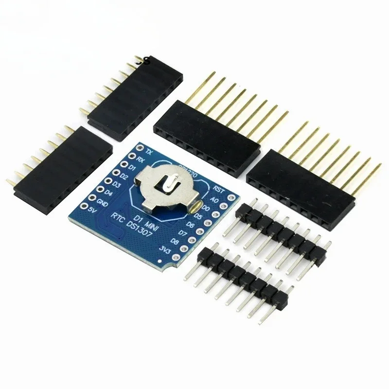 Wemos D1 Mini - Bouclier DataLog pour horloge en temps