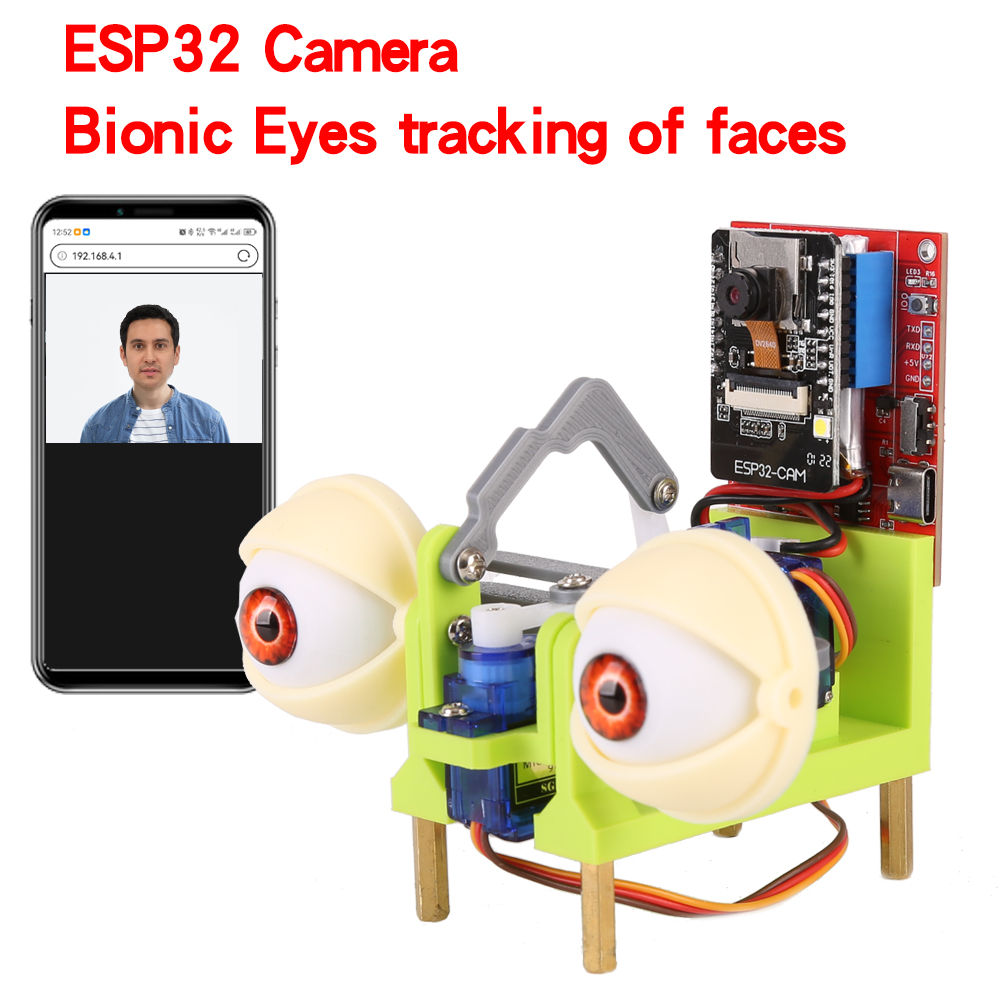 Doit Esp32 - WatchEye ESP32 caméra bionique yeux suivi