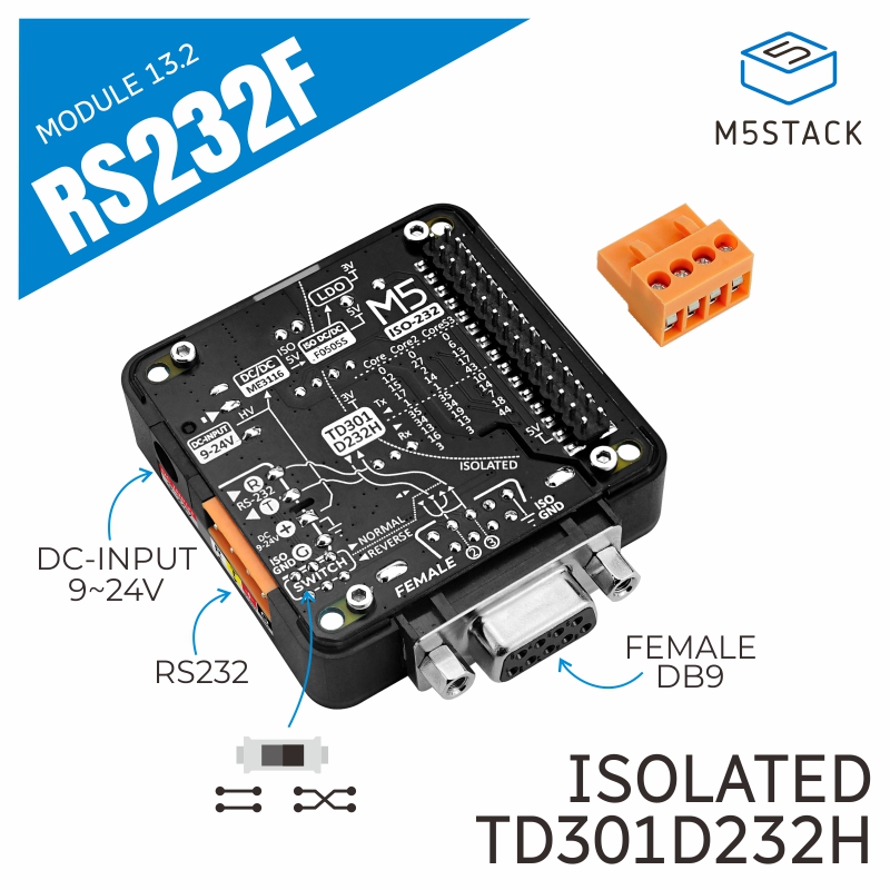 M5Stack – Module RS232 officie - M5Stack avis et prix