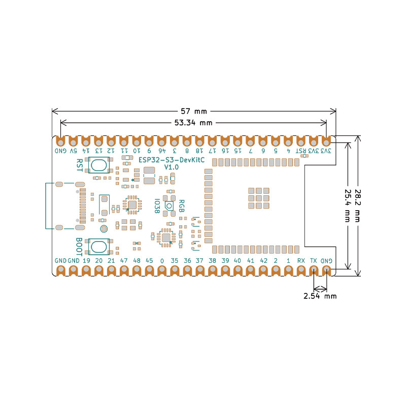 Carte de développement ESP32 S - Esp32 S3 Devkitc 1 avis et prix