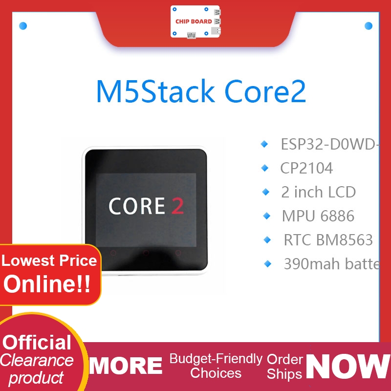 Kit de développement IoT M5Sta - M5Stack Core2 avis et prix