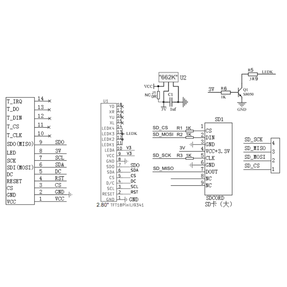 Module d'affichage LCD TFT 2,8 - Devkitc avis et prix